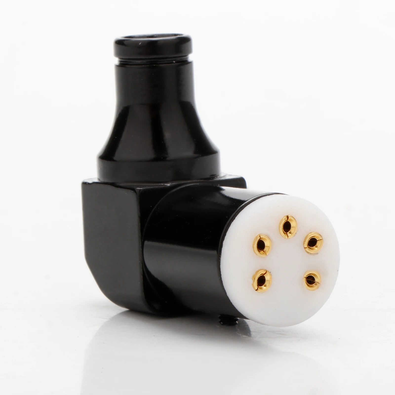 1 Stück HiFi Vinyl LP Phono 5-Pin DIN-Stecker 90-Grad-Buchse Weiblich DIN für AMP Audio Tonarmkabel Signalkabel – Detail 2