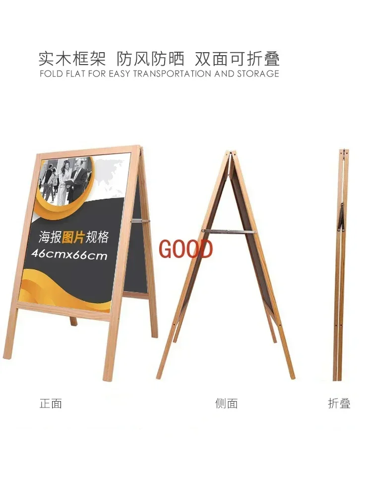 Panneau d'affichage POP, porte debout