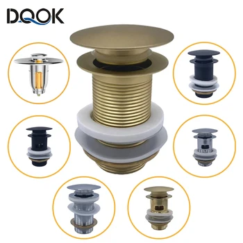 Pia da bacia do banheiro pop up dreno resíduos rolha acessórios de torneira do banheiro