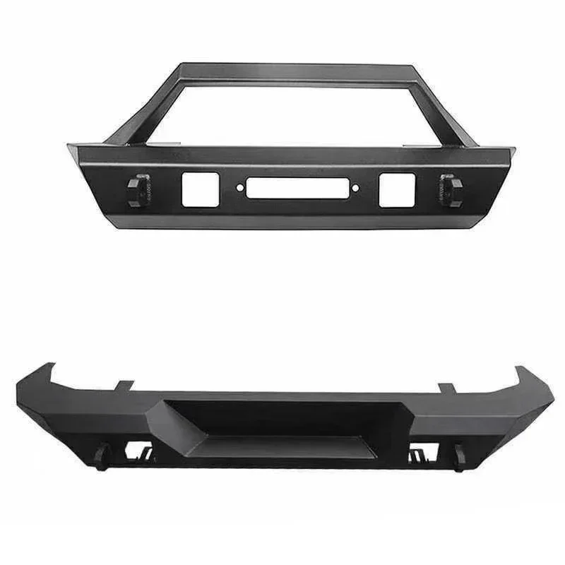 Fit for Jeep Wrangler Sahara JK 07-17 Steel Front Rear Angry Bumper with Tuber Accessories