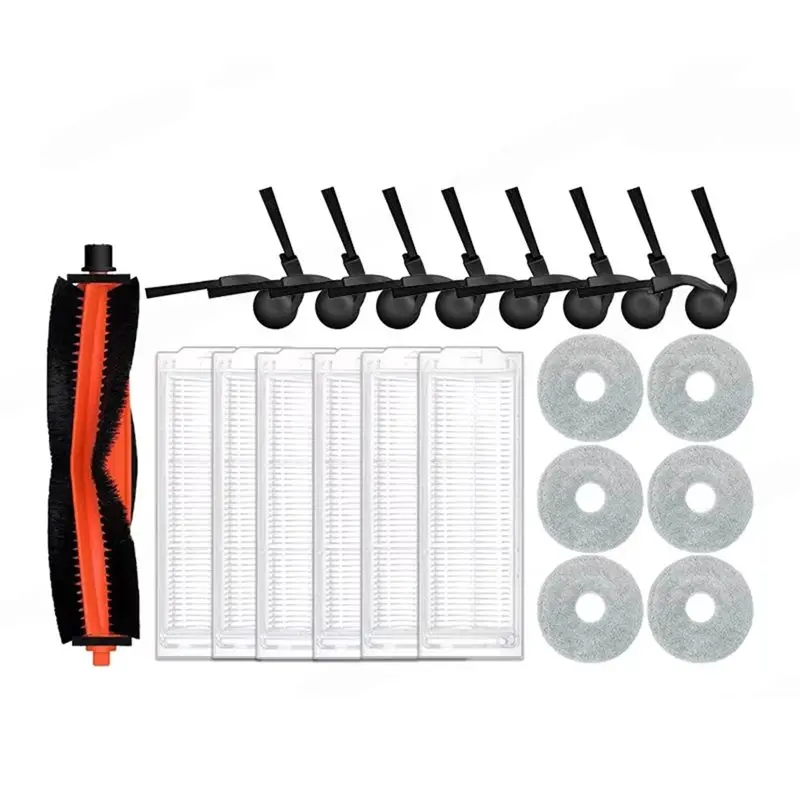 

Запасные части N95R для робота-пылесоса Xiaomi S40 PRO/OV71GL — основная боковая щетка, ткань для швабры и аксессуары для фильтров