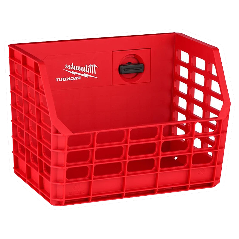 Milwaukee 48-22-8342 PACKOUT™ Compact Wall Basket Load Bearing 20 Pounds Deposit Drill Bit Box Glove Spare Parts