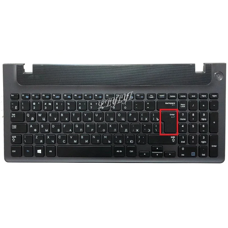 NEW Russian RU laptop keyboard with gray frame for samsung NP355V5C 355V5C NP350V5C 350V5C BA59-03270C