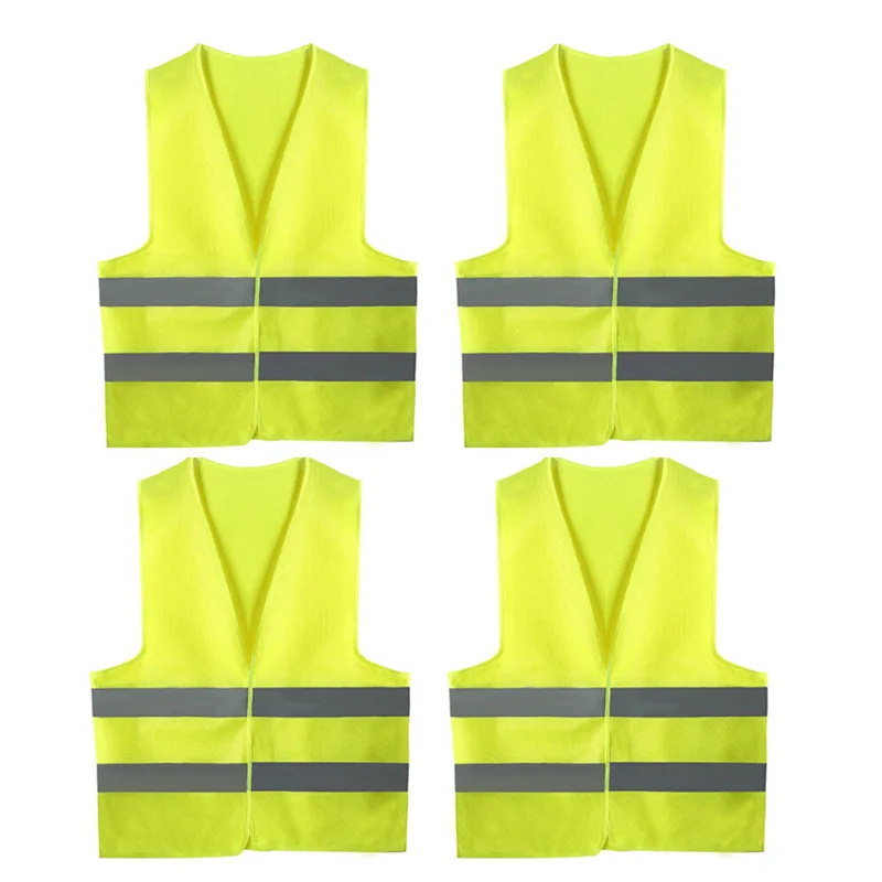 

Stay Safe & Stylish: Knitted Unisex High-Visibility Reflective Vest for Outdoor Running, Walking, Cycling!