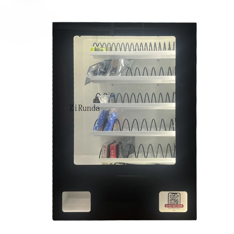 QR code vending machines, protein bars, plastic gifts, snack beverages, vending machines, cashless