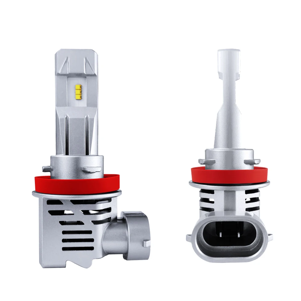 2Pcs M3 Led H11 H8 H9 Car Headlight H1 H4 H7 H101 9004 9005 9006 9012 Led Bulbs 100W 20000Lm 12V Build In Fan Auto Car Headlamp