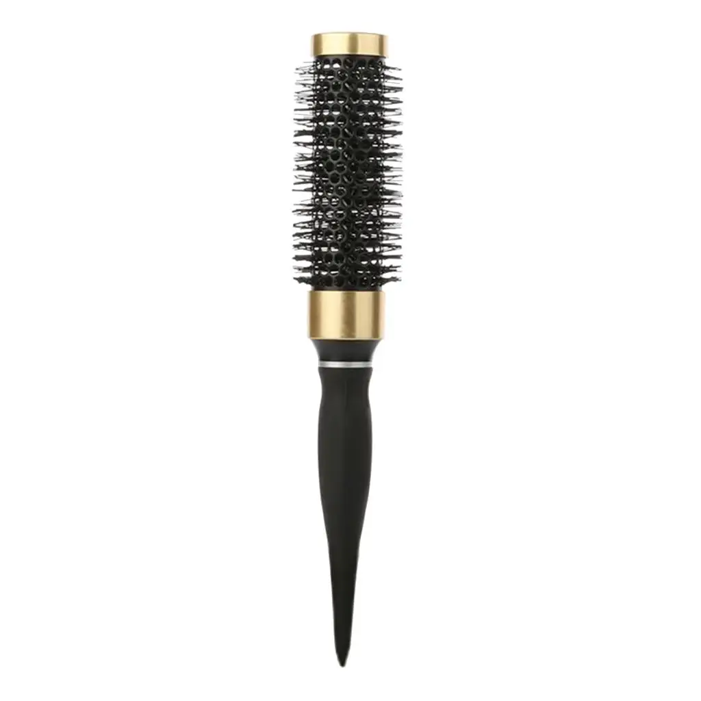 Anti-Static Ceramic Round Styling Hair Brush for Blow Drying Silky Smooth Hair High Temperature Resistant Round Hair Comb