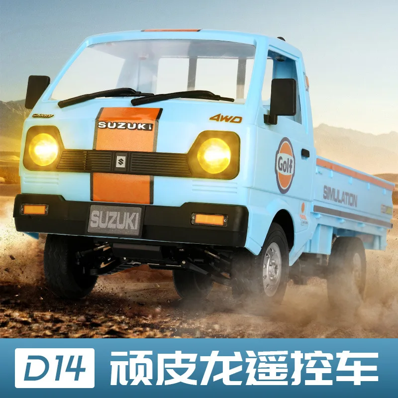 

Wpl D14 1:10 Scale Small Cargo Truck Rc Car Drifting Remote Control Toy Vehicle For Ages 14 And Up
