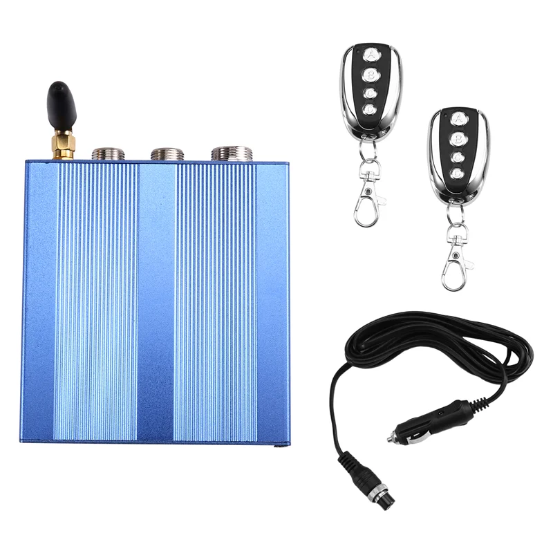 

Universal Car Exhaust Pipe Valve Kit Multi-Angle Remote Controller Adjustable Sound & Performance Enhancement