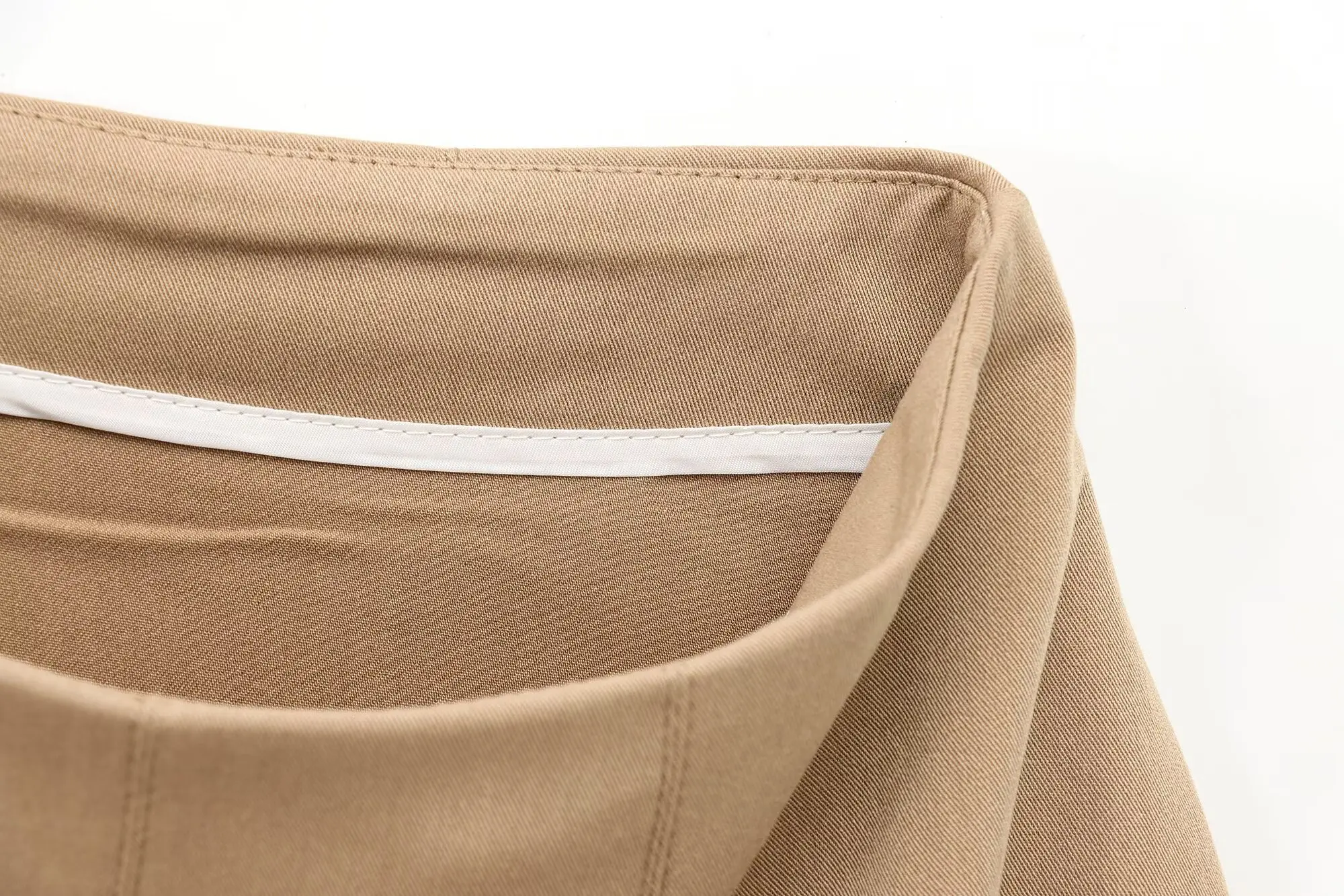 KONDALA 로맨틱 하이웨이스트 미니 스커트 여성용 와이드 플리츠 엘라스틱 웨이스트 스커트 안전 팬츠 포함 2025 캐주얼 다용도 스커트