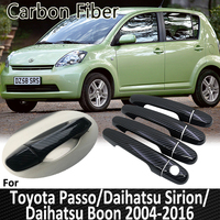 Pop for Toyota Passo Daihatsu Sirion Boon M300 M600 2004~2016 2012 2013 2015 Door Handle Cover Car Accessories