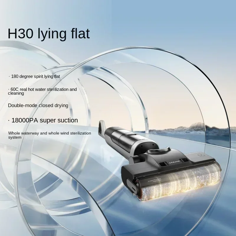 DREAME H30 Floor Washing Machine Hot Washing Can  Flat Suction Drag Suction Sweep Machine Foldable Quick Drying Clean The Room