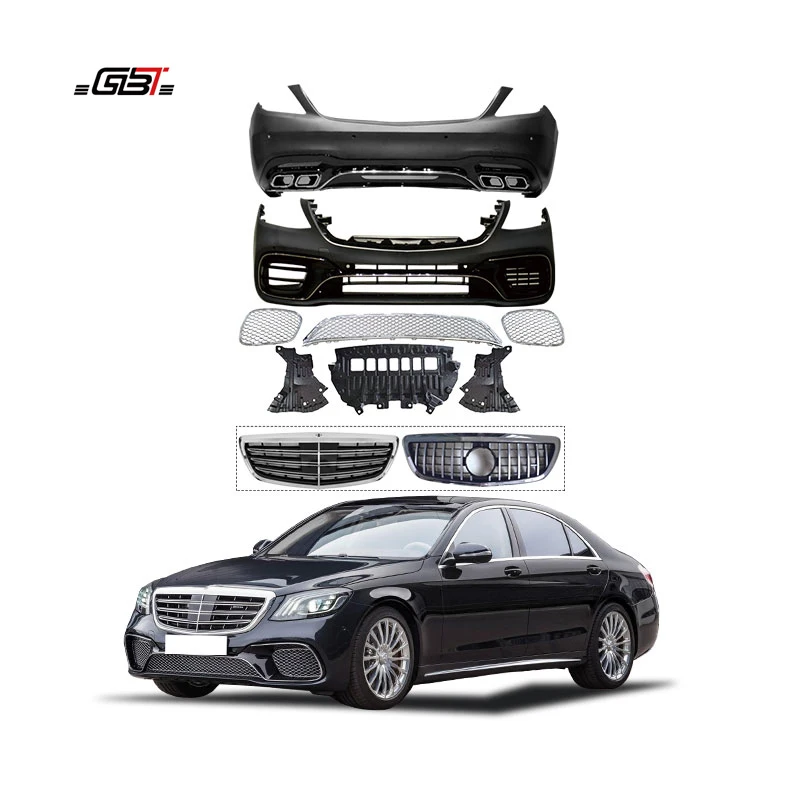 

ZAIQU Brand Parts Mercedes S65 Accessories Exterior Body Kits for 2018-on Mercedes Benz S Class W222 Facelift S65 Body Kit