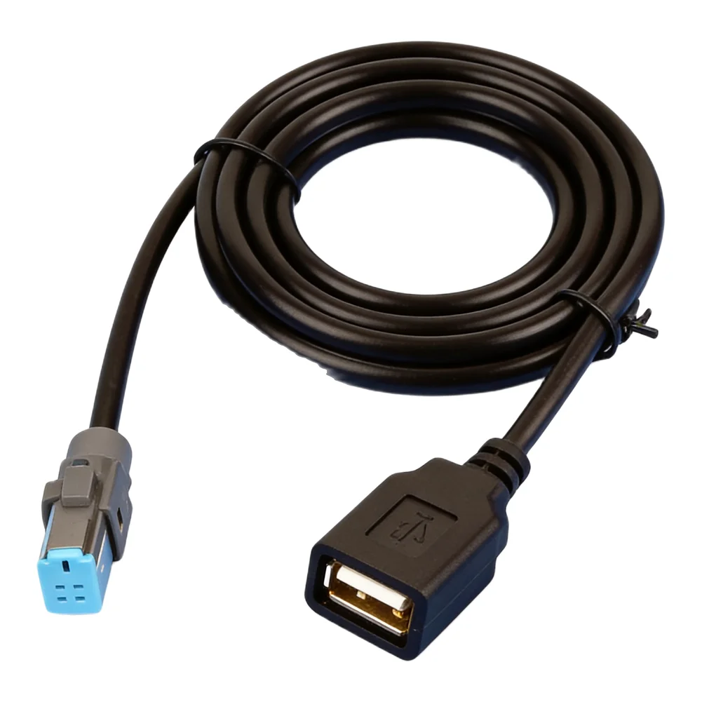 Rear 4-Pin to USB Navigation Interface Cable Supporting For Nissan Models with Factory Navigation Audio Outputs