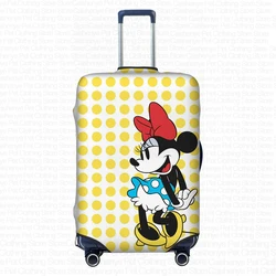 Disney Mickey Minnie Pattern Suitcase Protective Case Girls Dustproof Scratch-resistant 18-32 inch Travel Accessories