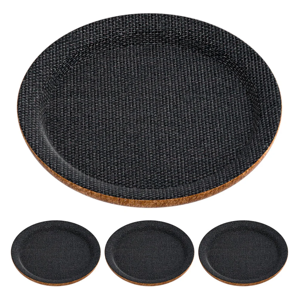 

4 Pcs Glide Pad Rubber Furniture Pads Foot Rest for Couch Stoppers Prevent Sliding Floor Protectors Chairs Risers Leg Anti Slip