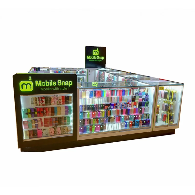 Custom, Telefoon Accessoires Display Kiosk Gsm Reparatie Station Voor Winkelcentrum