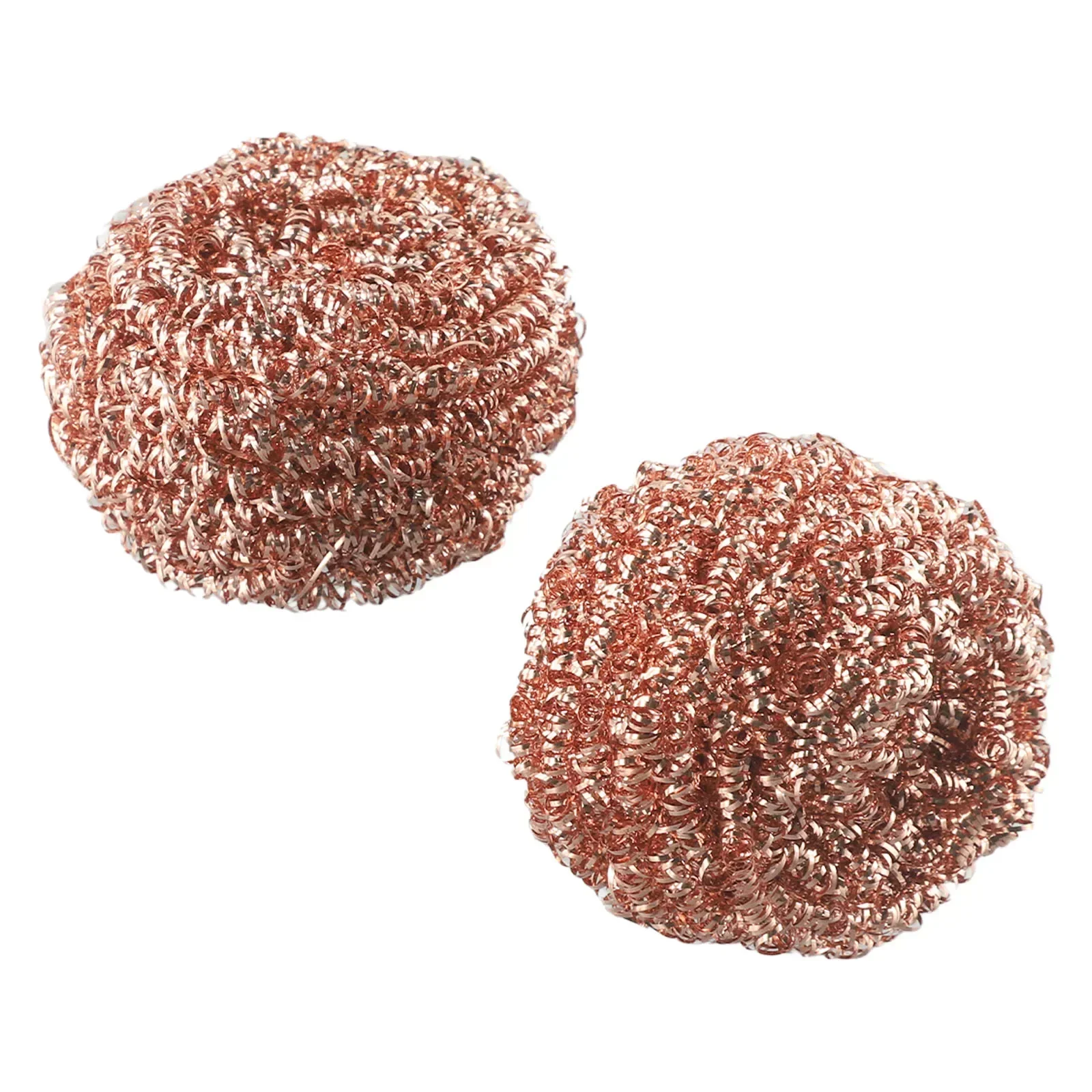 Cleaning Fast Copper Wire Ball Cooper Coated Scourers Copper Steel Ball Copper Wire Cleaning Ball Remove Quickly