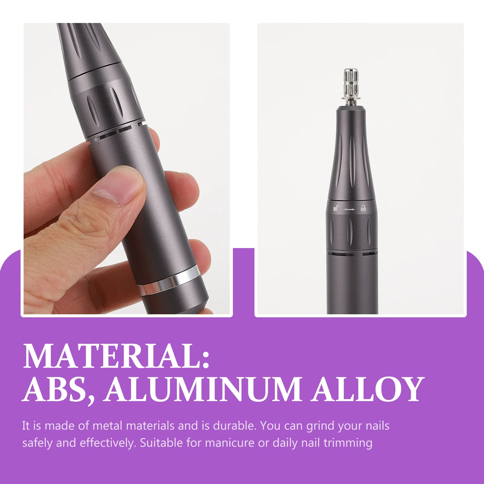 

Перезаряжаемая дрель-ручка, электрическая маникюрная шлифовальная машина, портативный USB-полировщик для дизайна ногтей, пилочка для ногтей, инструмент для домашнего использования в салоне