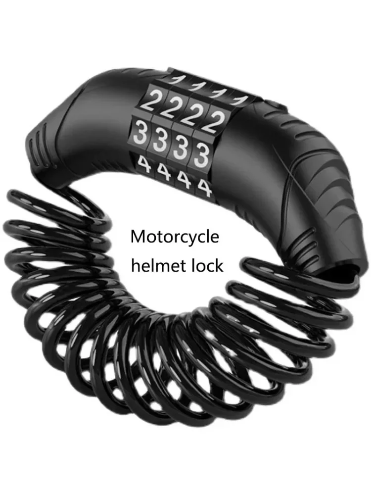 AliExpress 1 PC Universal Motorcycle Electric Cars Security Helmet Password Wire Lock Portable Anti-theft Mtb Road Bike Bicycle Locks