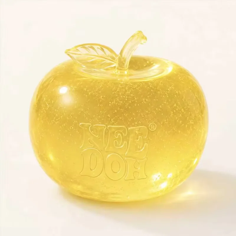 Needoh Apple Stress Ball Slow Rebound Squeeze Toy Relaxing and Interesting Gifts Squeeze Toy Soft Jelly Senses Gifts For Adult - view 4