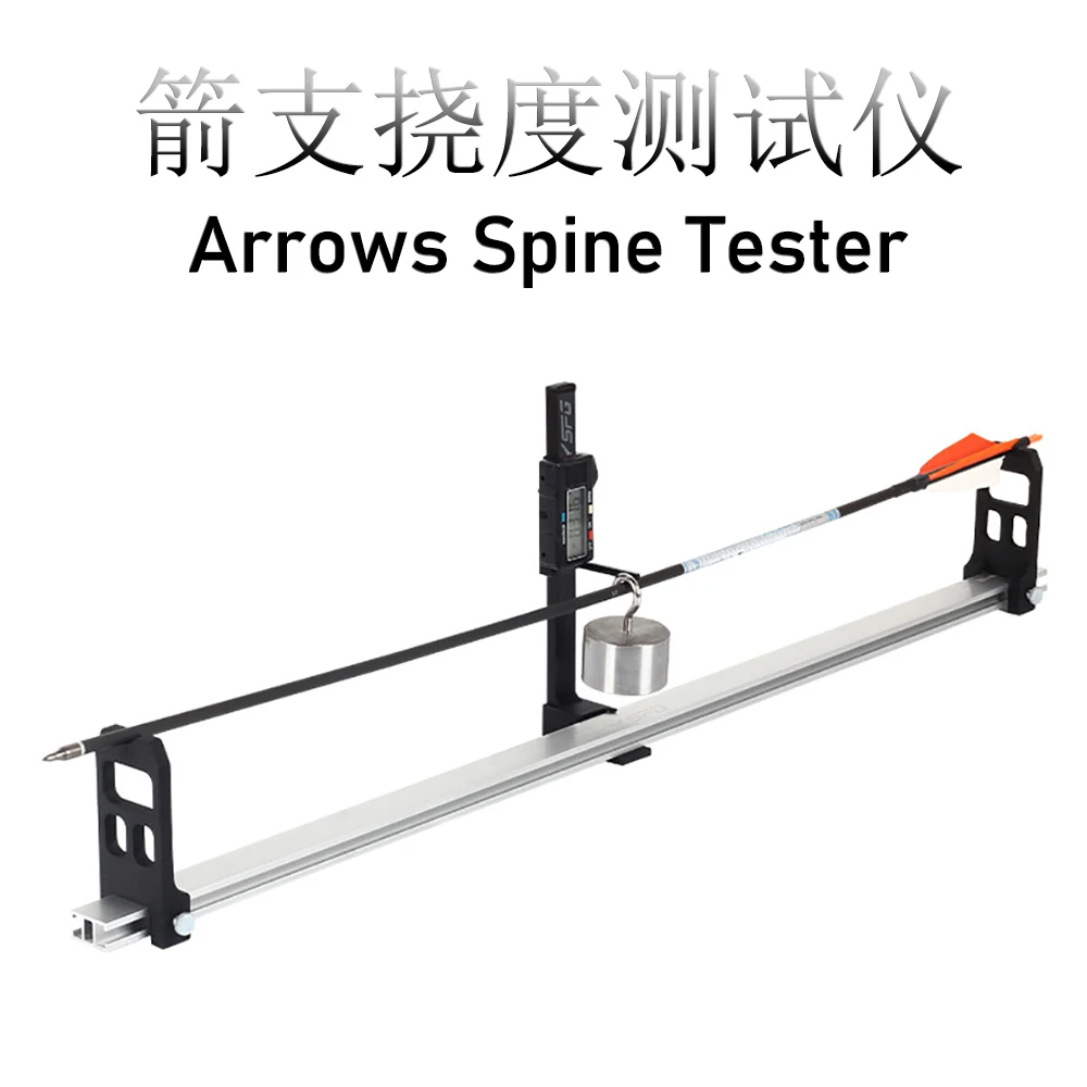 

Archery Arrows Spine Tester Aluminium Alloy Accurate Measurement Inspector Shooting Training Tool