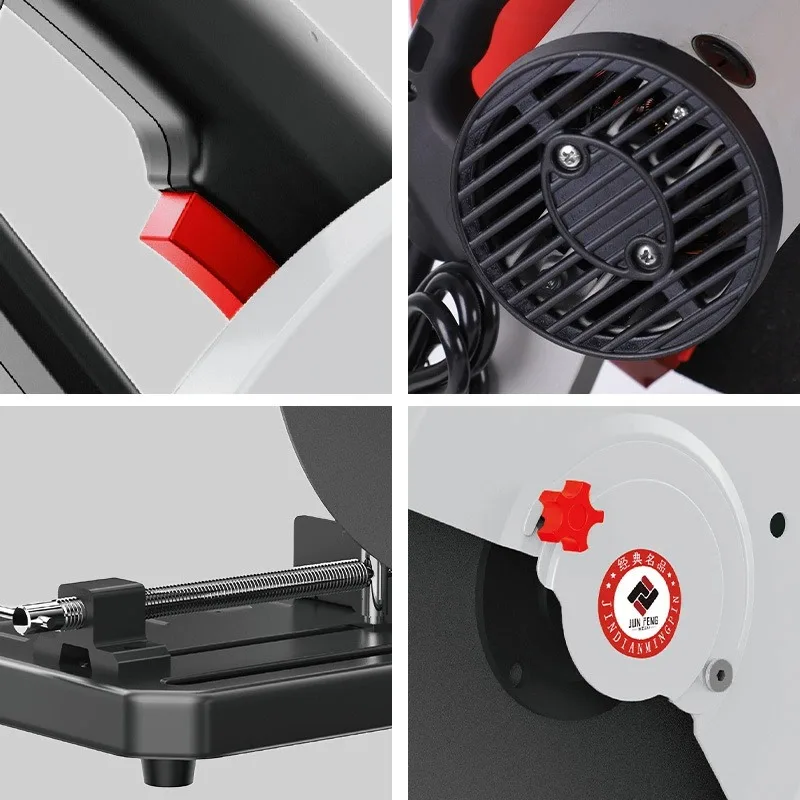350mm Multifunctional Cutting Machine for Metal Wood Round Steel Angle Iron Desktop Grinder with Grinding Wheel