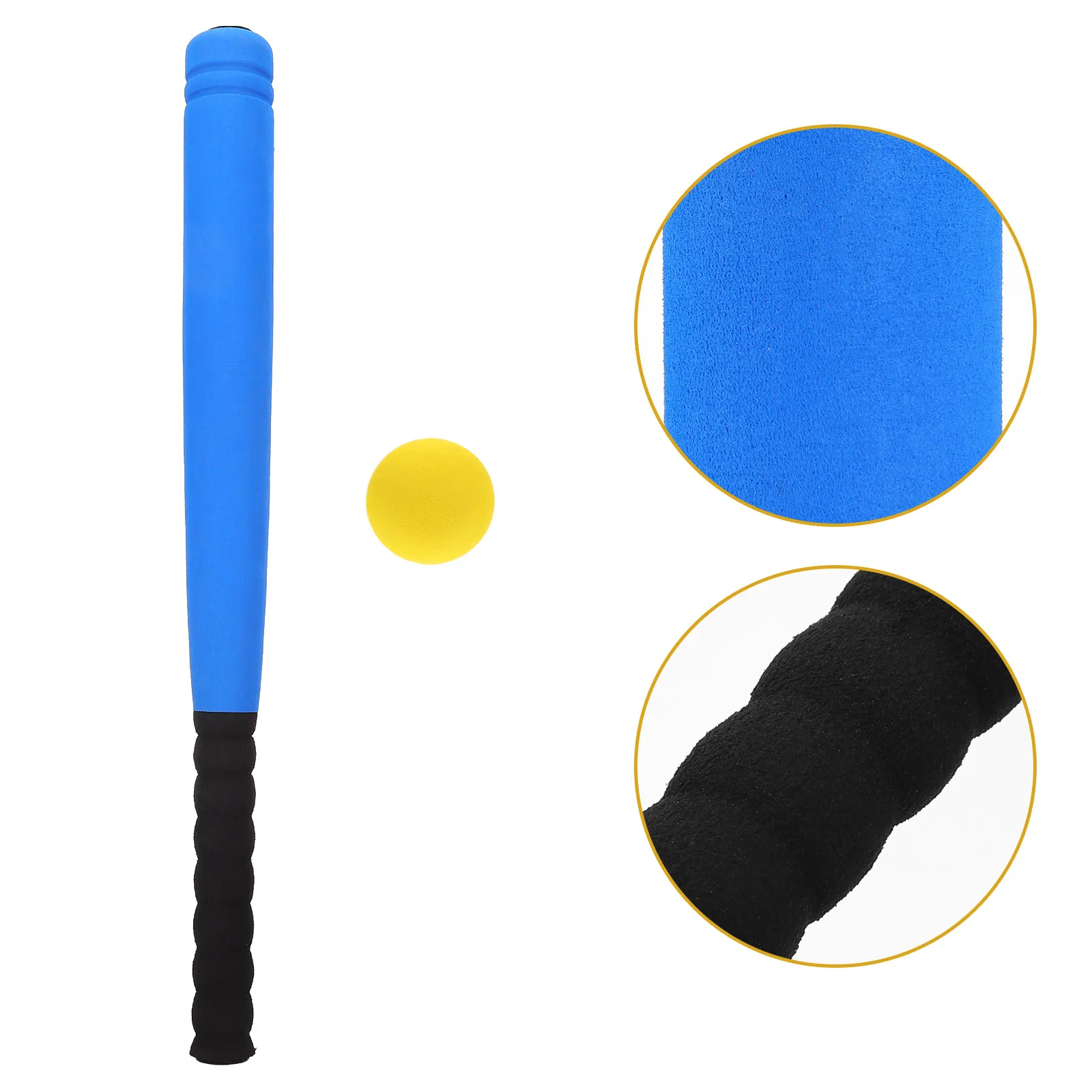 

Children's Baseball Bat Toy Blue Small EVA Foam Soft Motor Skills Coordination Gift Toy Baseball Set Kit