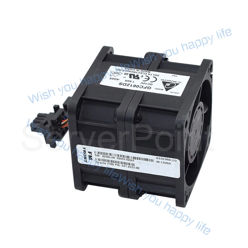 L... For Delta Double Motor 6CM High Speed Turbo Cooler Violence Cooling FanGFC0612DS