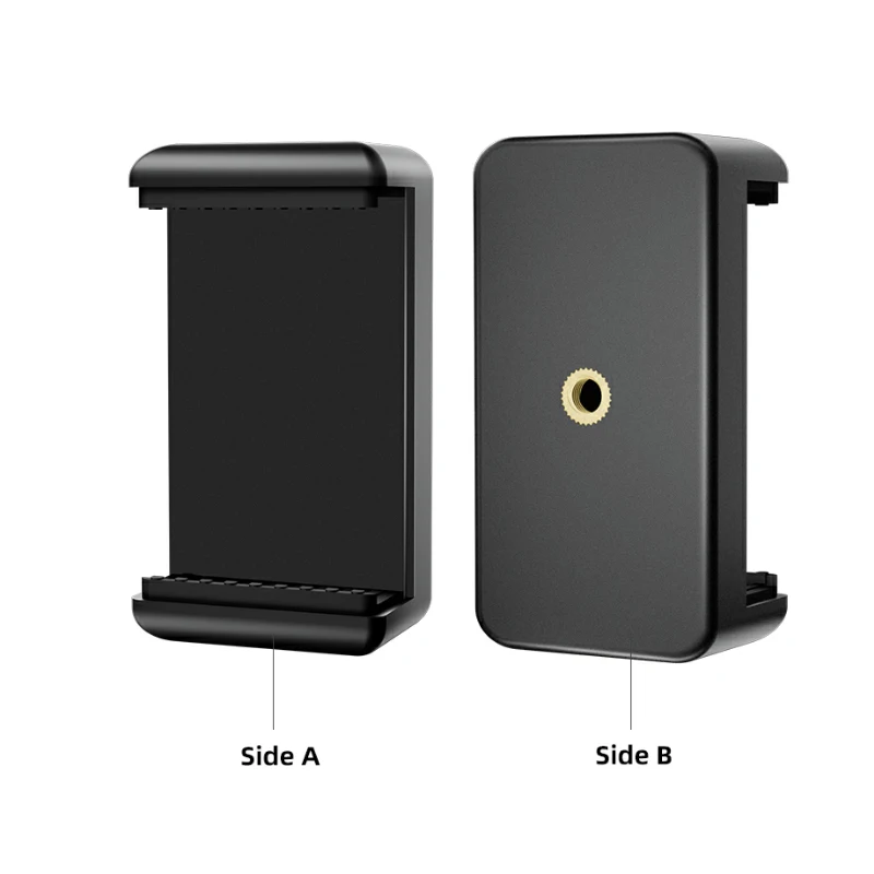 Universal Moblie Phone Clip Phone Holder Mount with 1/4 Screw for iPhone Samsung Xiaomi Tripod Head