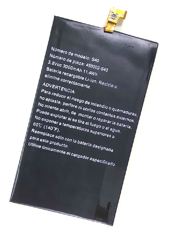 New 3000Ah High Value Battery 458002-S40  for Caterpillar CAT S40  Cell Phone