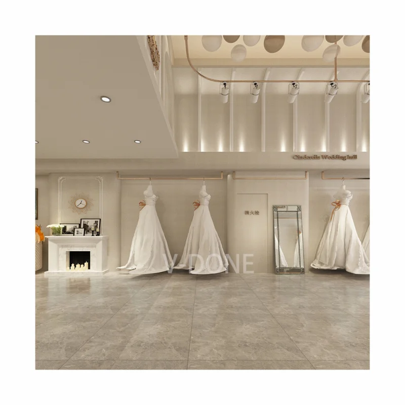 Customized. Garment Shop Woman Clothing Store Wedding Dress Shop Interior Design