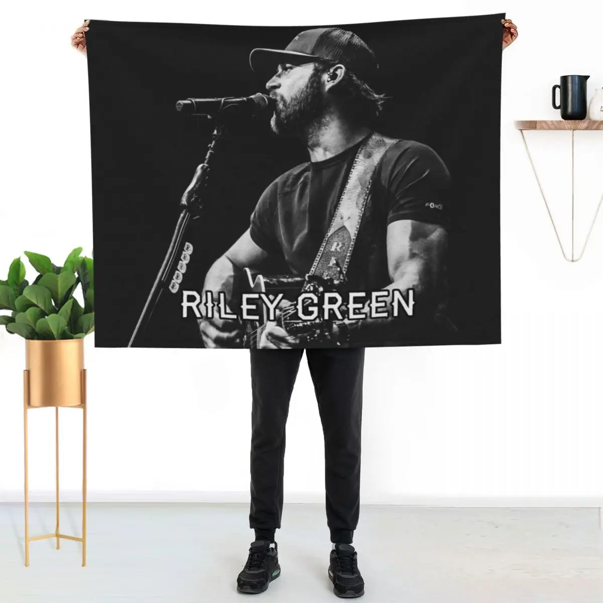 Riley Greana Throw Blanket Retros Thin Multi-Purpose Furrys Hairy Single Blankets