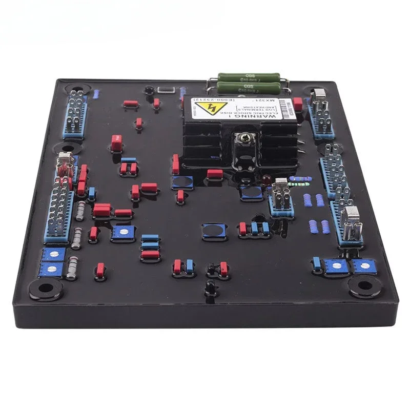 Generator Accessories Automatic Voltage Regulator Red Capacitor AVR MX321-A Regulator Board MX321-2