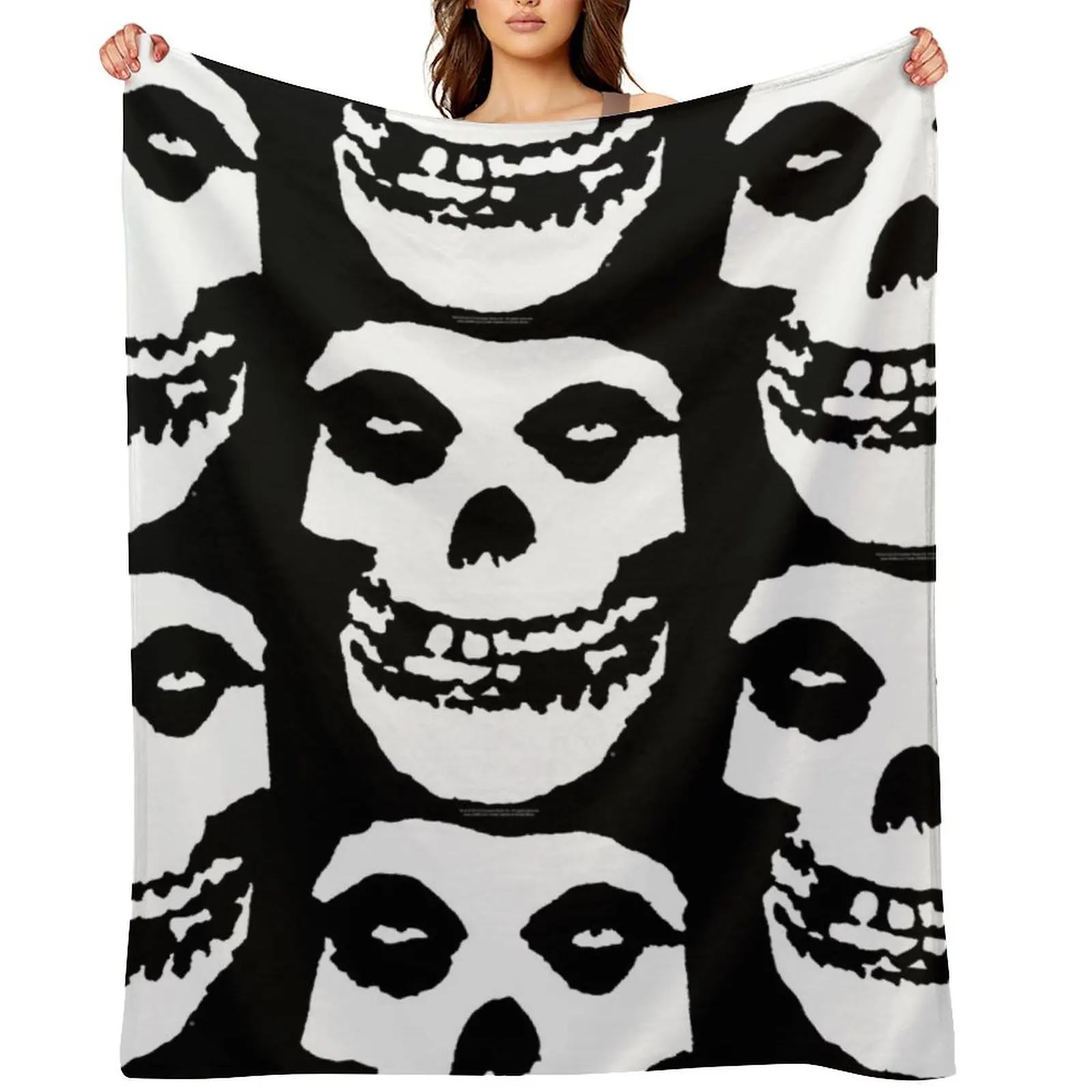 

Misfits Throw Blanket Camping Bed covers Soft Shaggy Blankets
