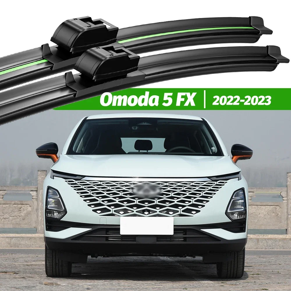 

For Chery Omoda 5 FX 2022-2023 2pcs Front Windshield Wiper Blades Windscreen Window Accessories