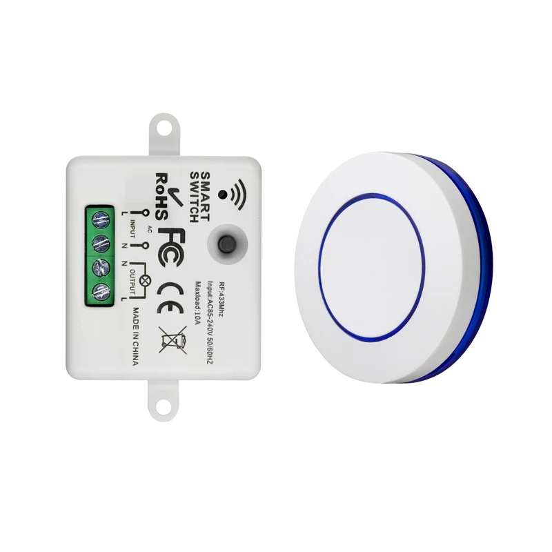 RF wireless light remote control switch  AC85V 110V 120V 220V  250V   receiver  transmitter Light bulb/incandescent lamp