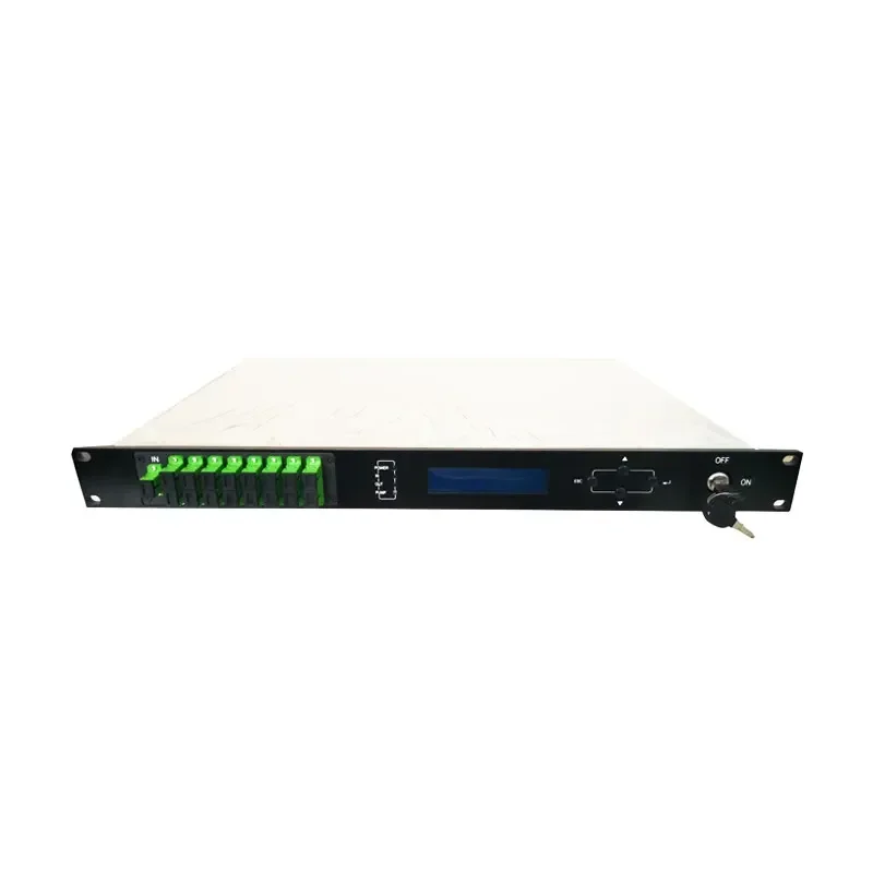 

Оптический усилитель EDFA для кабельного телевидения (CATV) с двойным питанием, SNMP, WDM, 4, 8, 16, 32, 64 порта, 19 дБ, 23 дБ