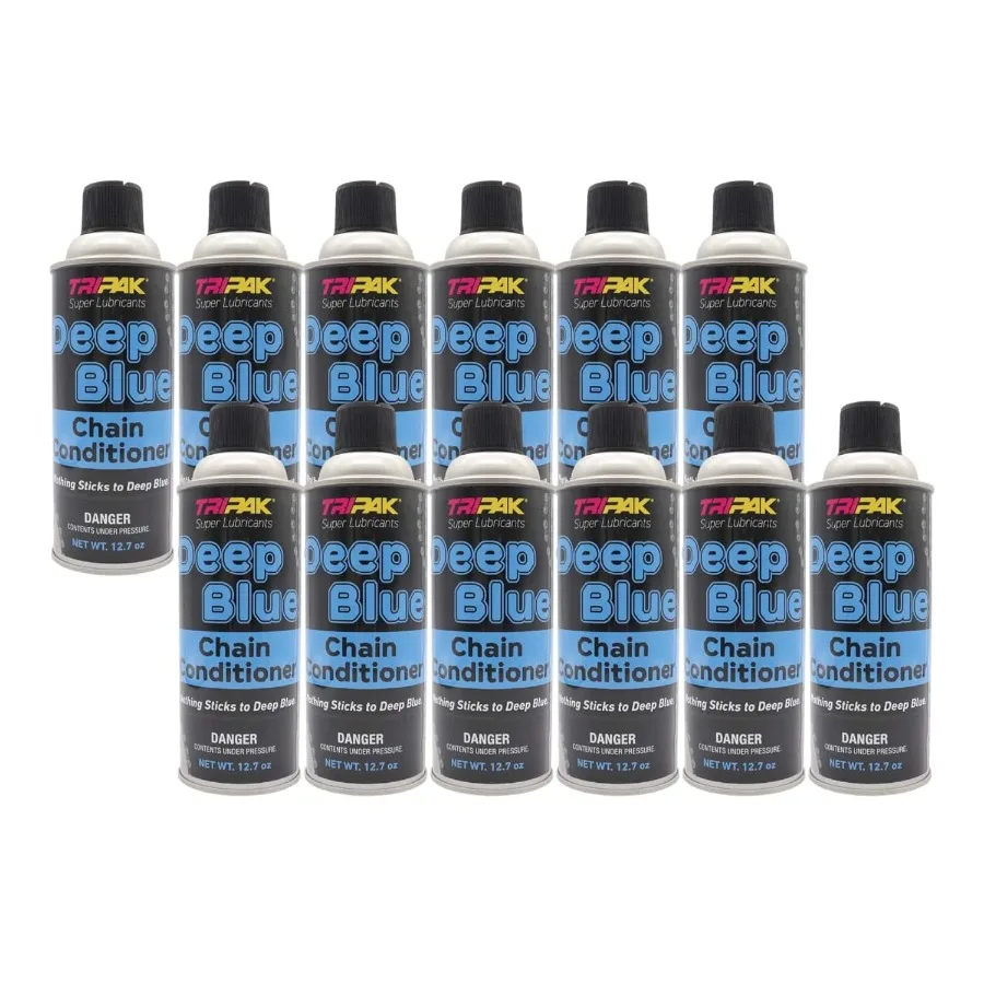 

Deep Blue Chain Conditioner - Advanced Chain Care and Maintenance Formula for Anti-Wear and Corrosion Protection in Bicycles Mo