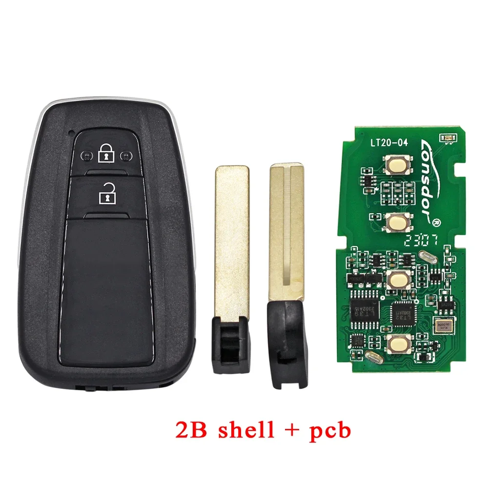 Lonsdor 8A uniwersalny inteligentny klucz zdalny zbliżeniowy PCB wsparcie dla Toyota Lexus pracy z K518 K518SE KH100 +