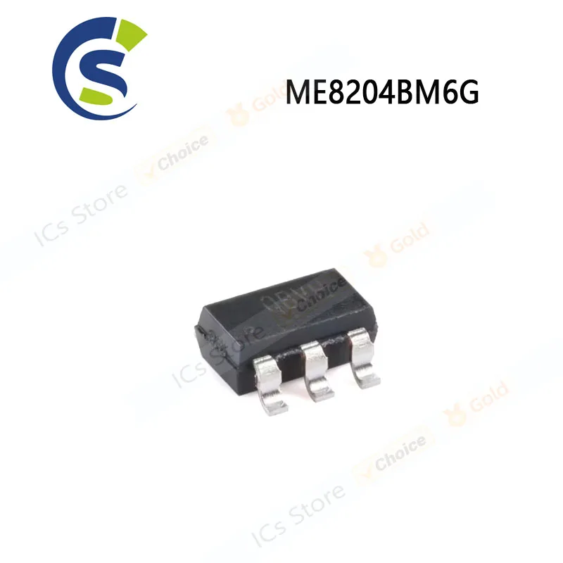 10PCS New and Original QBQA QBPA QB.. sot23-6 Chipset ME8204BM6G