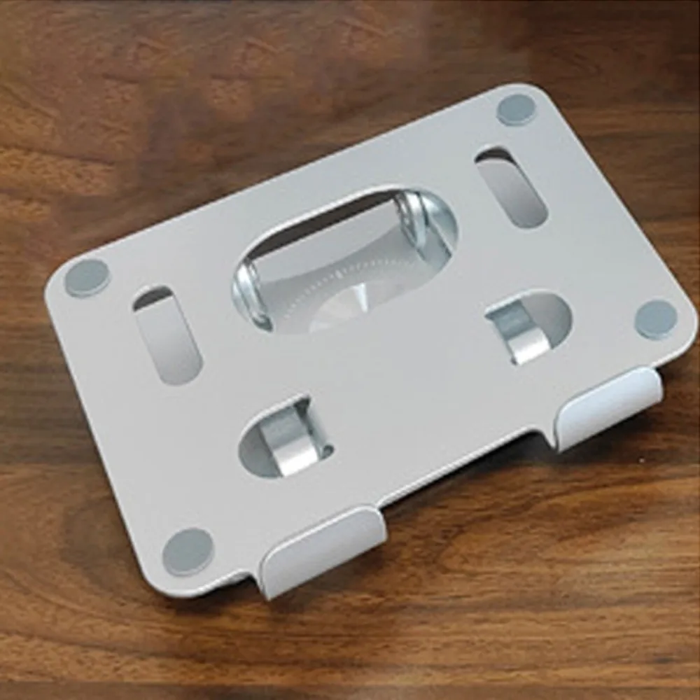 

360 ° Вращающаяся складная подставка для планшета, регулируемый многоугольный складной держатель для планшета, противоскользящий кронштейн для планшета из алюминиевого сплава, телефона