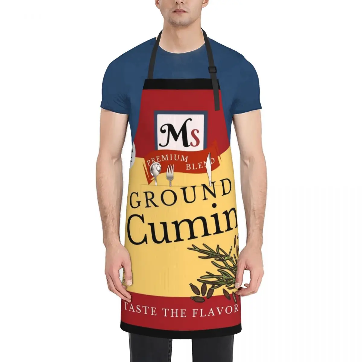

Ground Cumin Spice Apron For Man women's work For Men Professional Barber Apron