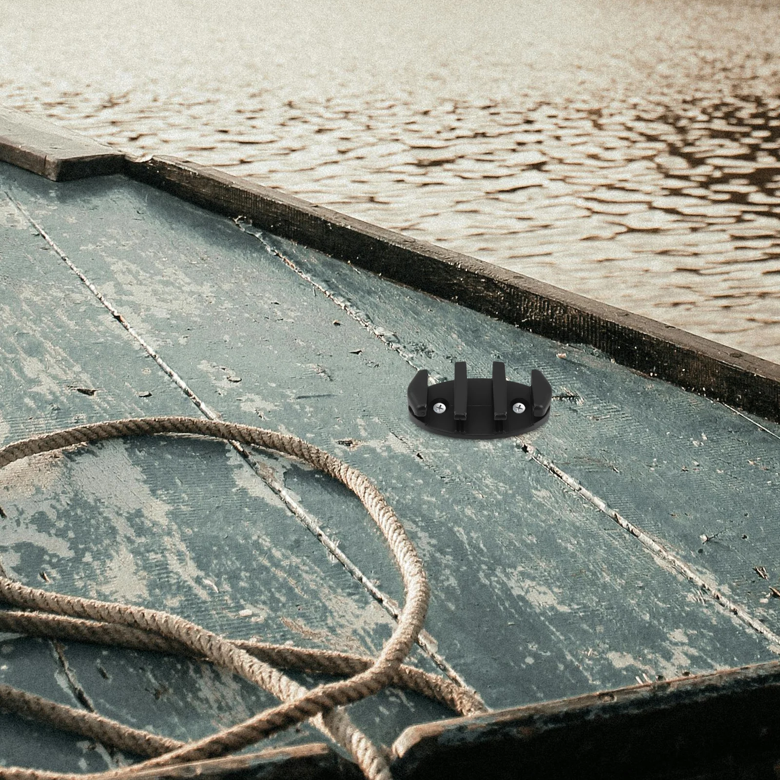 1 قطعة مركبة بحرية مرساة المربط النايلون حبل المربط لزورق كاياك الصيد لرسو السفن رباط دائم الأسود الأجهزة التبعي #5