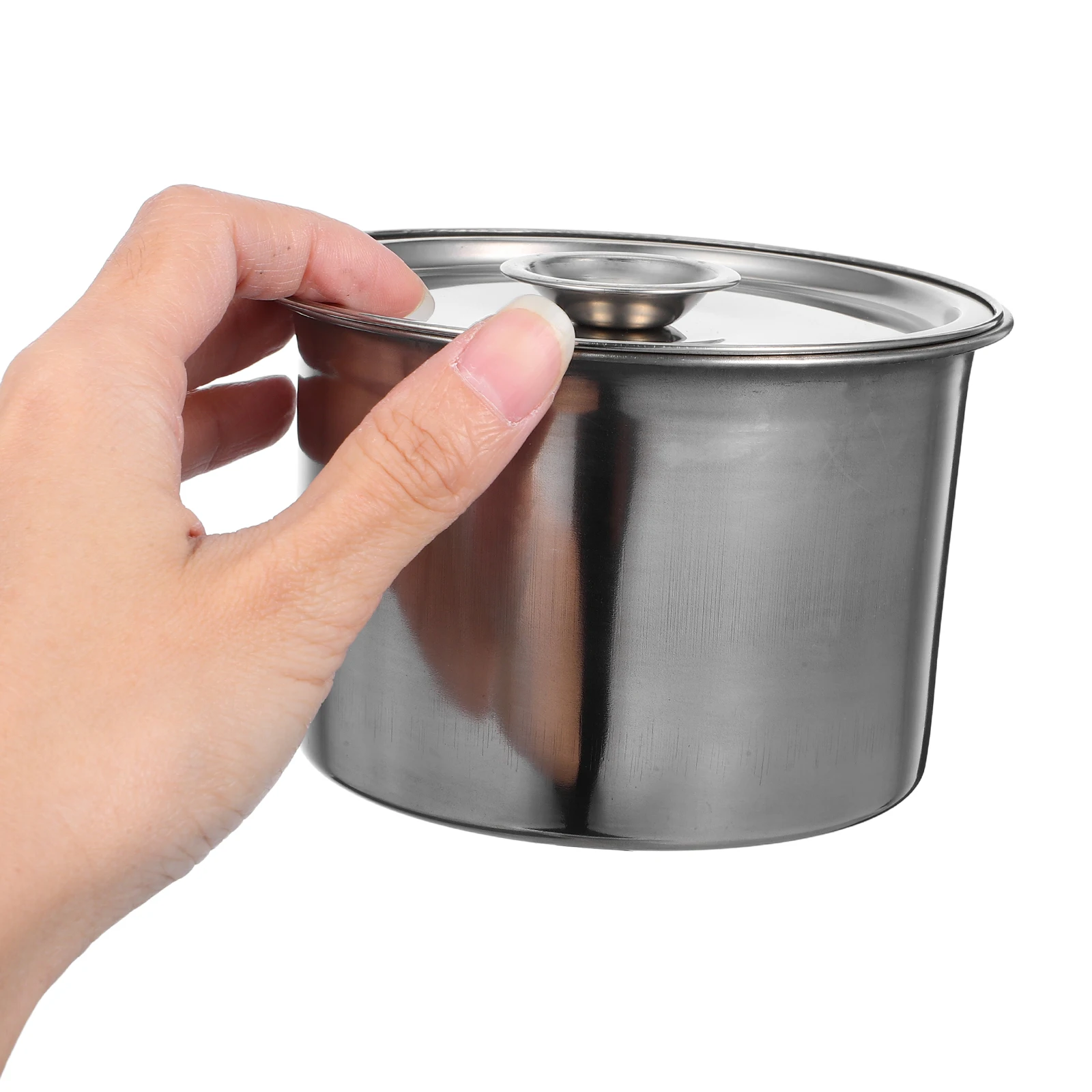 

1pcs Stainless Ice Cream Box Freezer Containers Ice Maker Accessories Reusable Food Storage Popsicle Maker Container Lid
