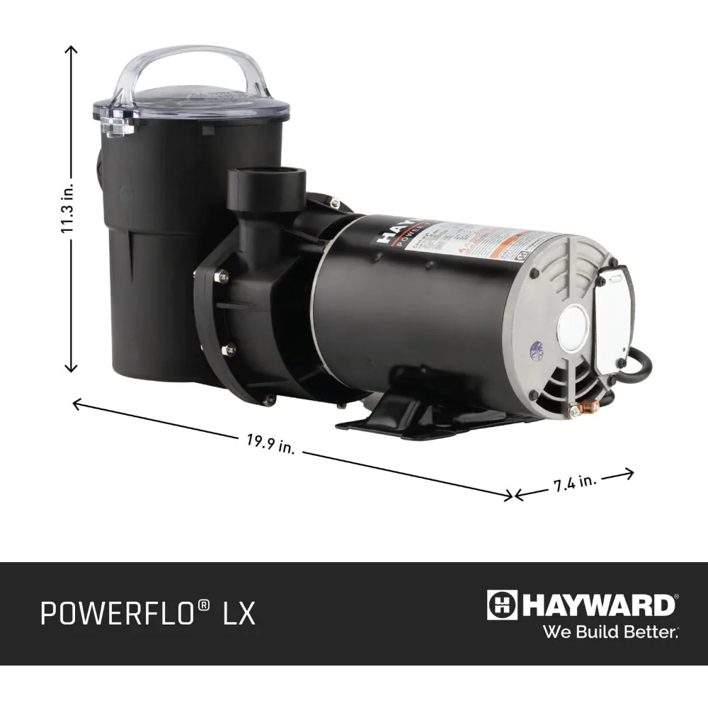 W3SP1580 Power Flo Pool Pump, 1 HP