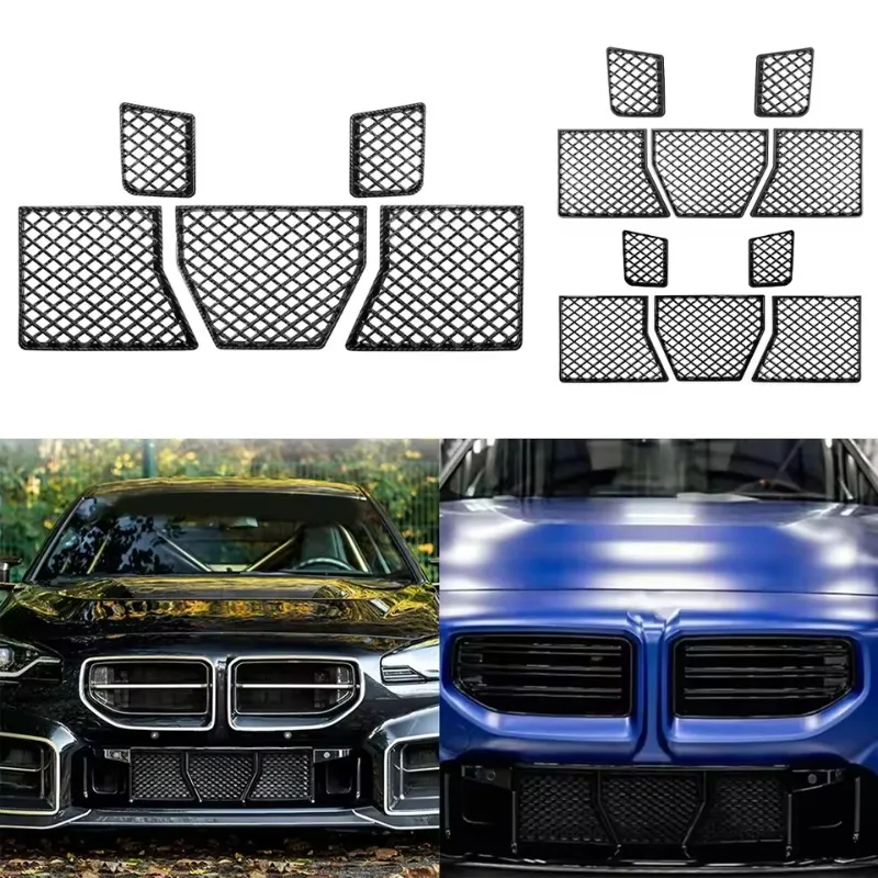

Set of 5 Front Bumper Lower Center Mesh Grille Guards for BMW G87 M2 2023 2025 Designed for Direct Fit and Airflow Enhancement