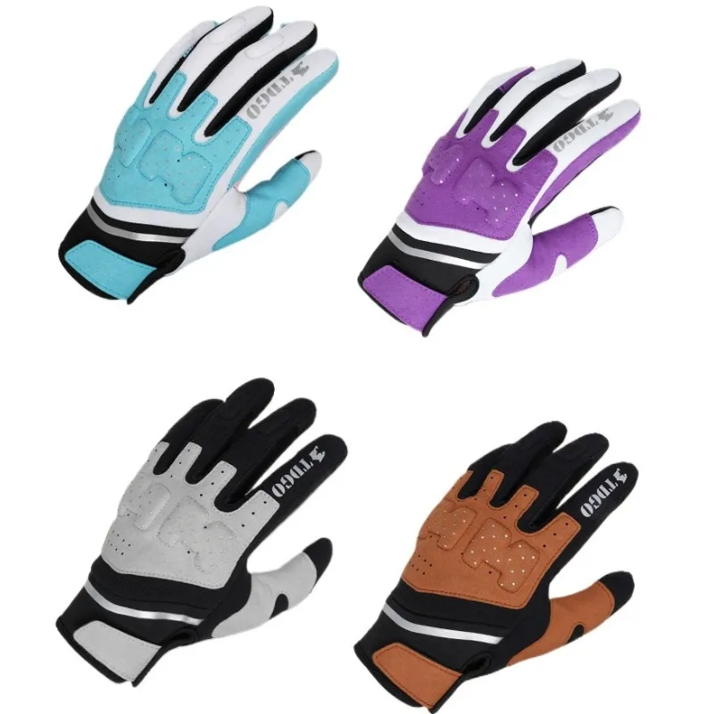 

Летние мотоциклетные перчатки для езды на мотоцикле, мужские и женские, в стиле ретро, с защитой от солнца, водонепроницаемые, тонкие, для езды на мотоцикле.