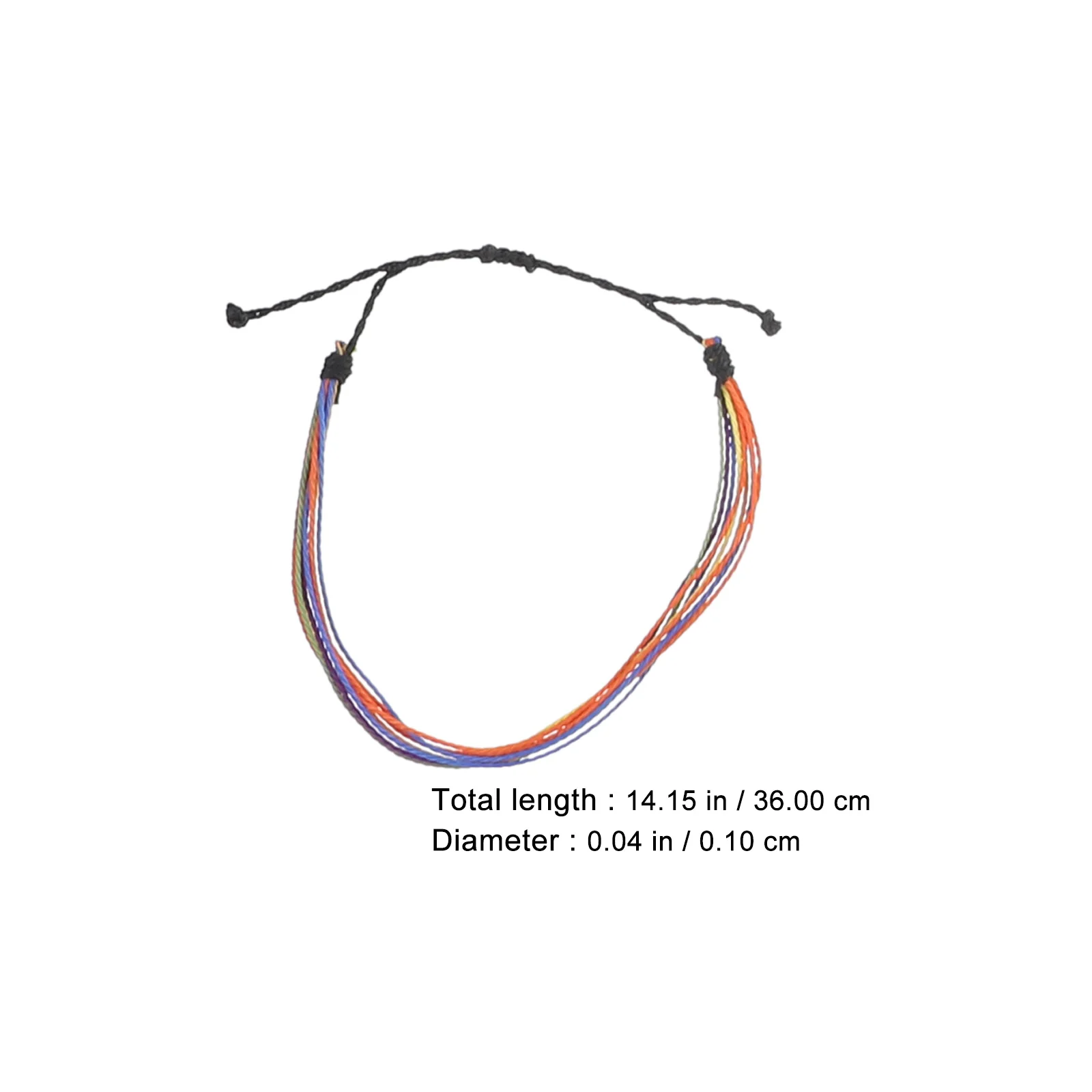 

16pcs Waterproof Anklets For Women Bohemian Woven String Bracelet Adjustable Beach Jewelry Summer Ankle Chain Handmade Strings