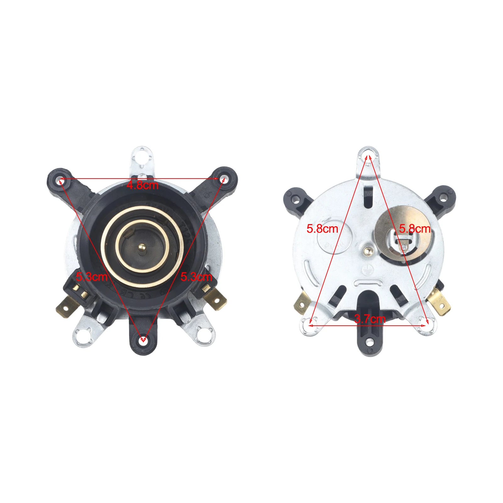 Electric for kettle Base Thermostat Coupler Connector Switch for Maintenance and Repair of Kettles with Steam Vent on Upper